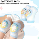 Baby Crawling Anti-Slip Knee pads (Blue)